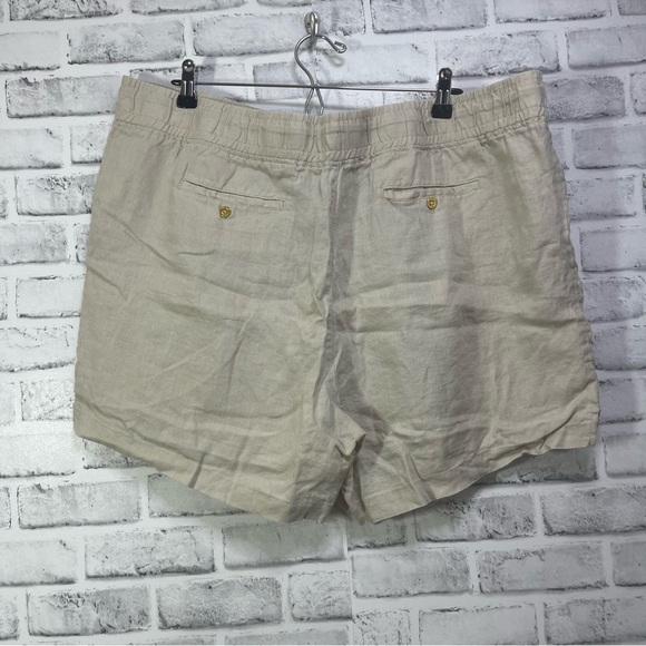 Company by Ellen Tracy Linen Pull On Shorts XXL - Picture 3 of 6